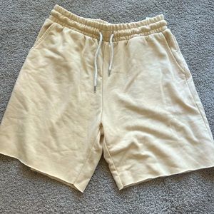Yellow Sweat Shorts